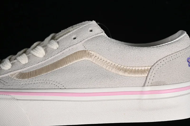 All categories Vans Vans series Vans Low Vans low-top Vans Style 36 Vans high-end branch line off-white embroidered low-top casual skateboard shoes VN000CRPGRN
